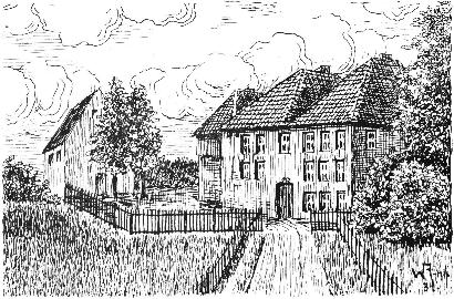 Das alte Amtshaus in Wölpe 1718